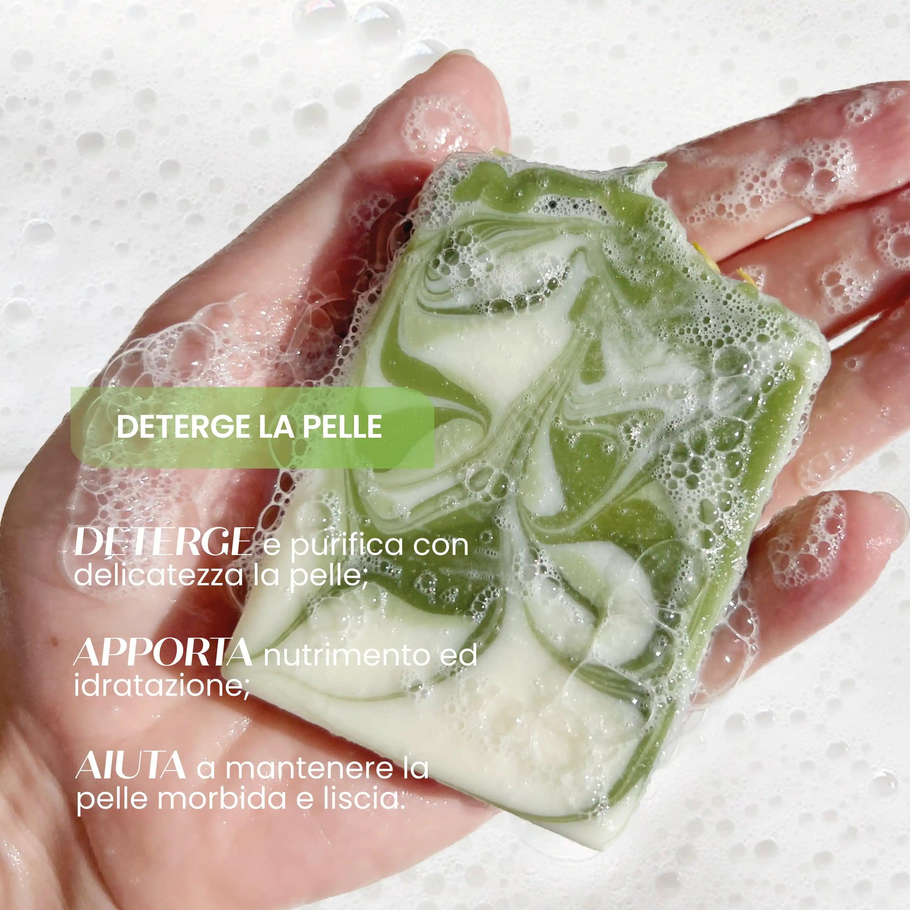 Bagno Schiuma Bio Te Matcha Dolce Naturale