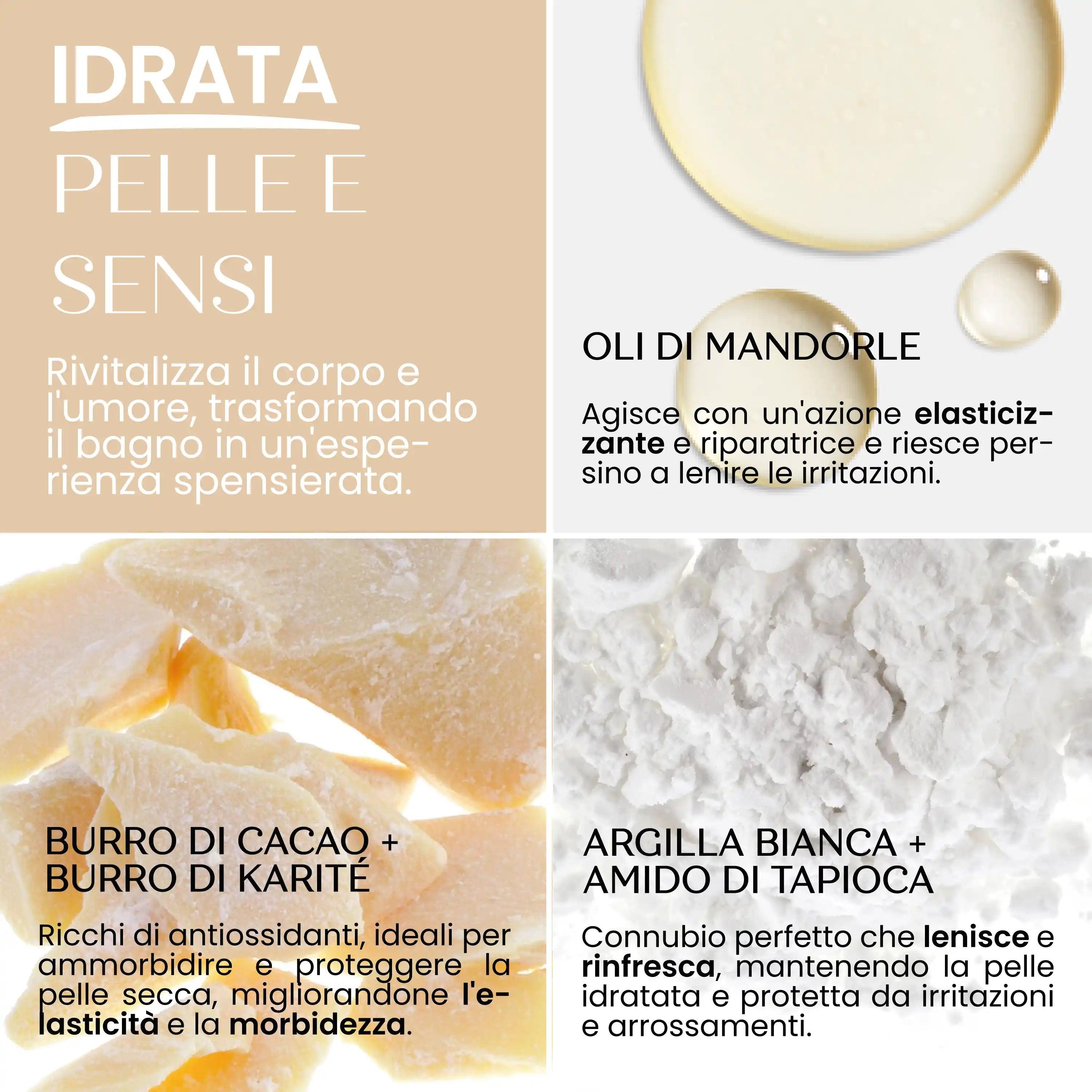 Bomba Da Bagno Bio Caramella Latte E Miele Naturale