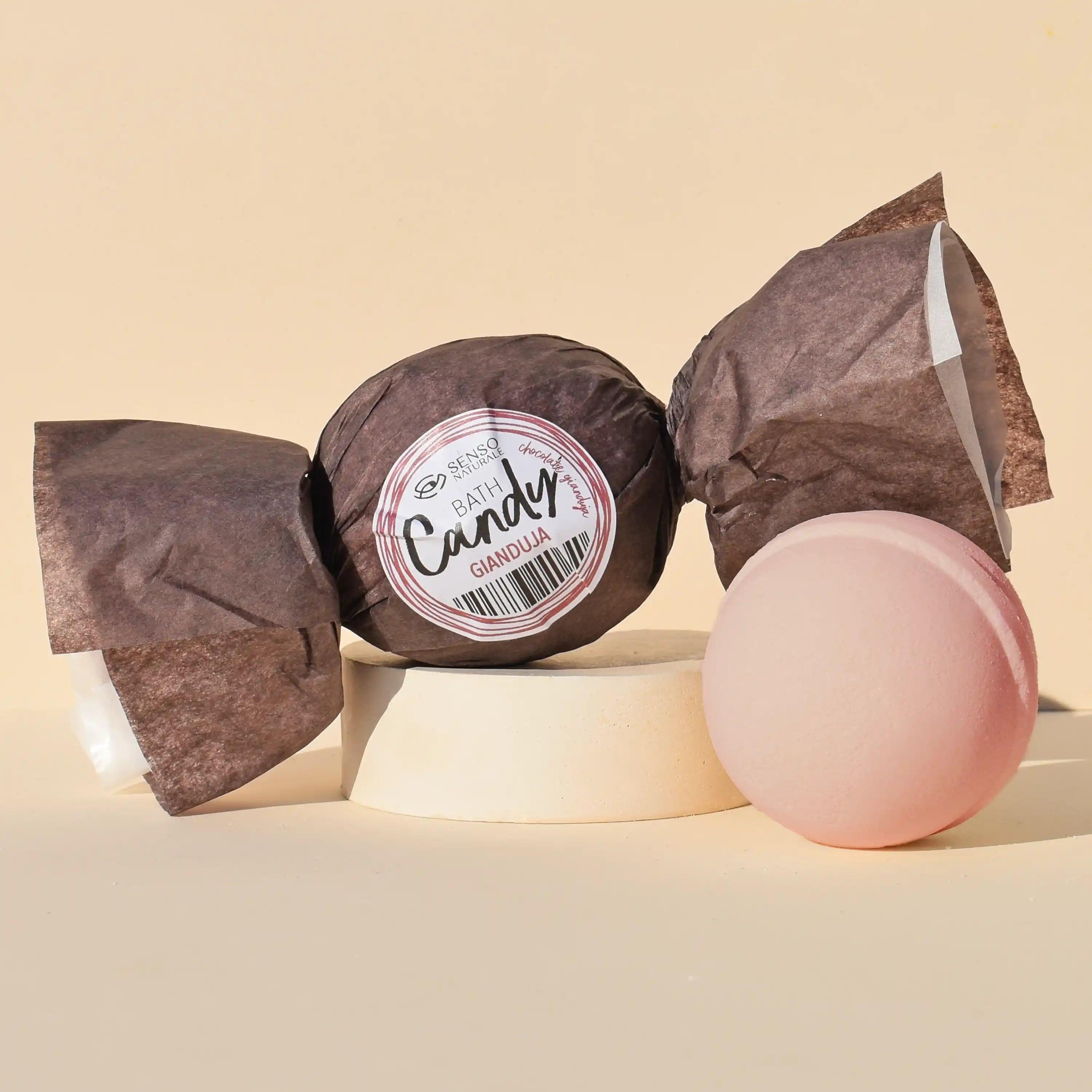 Bomba Da Bagno Bio Caramella Profumo Cioccolato Dolce