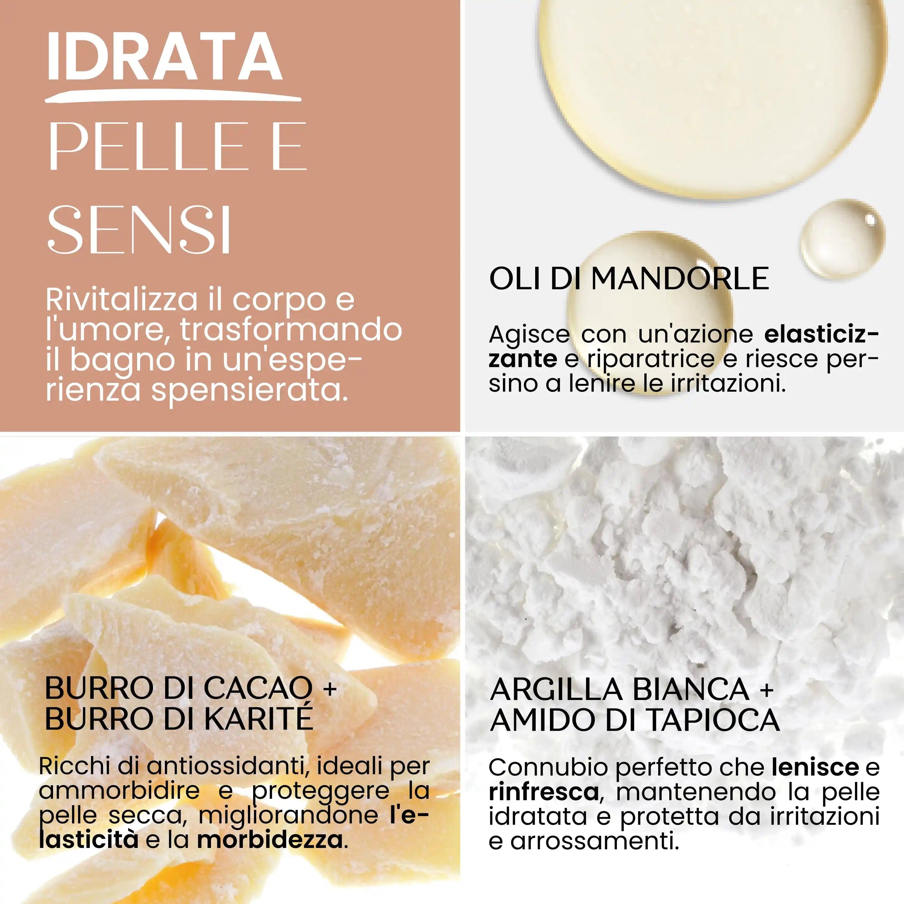 Bomba Da Bagno Caramella Aroma Cioccolato Gianduia