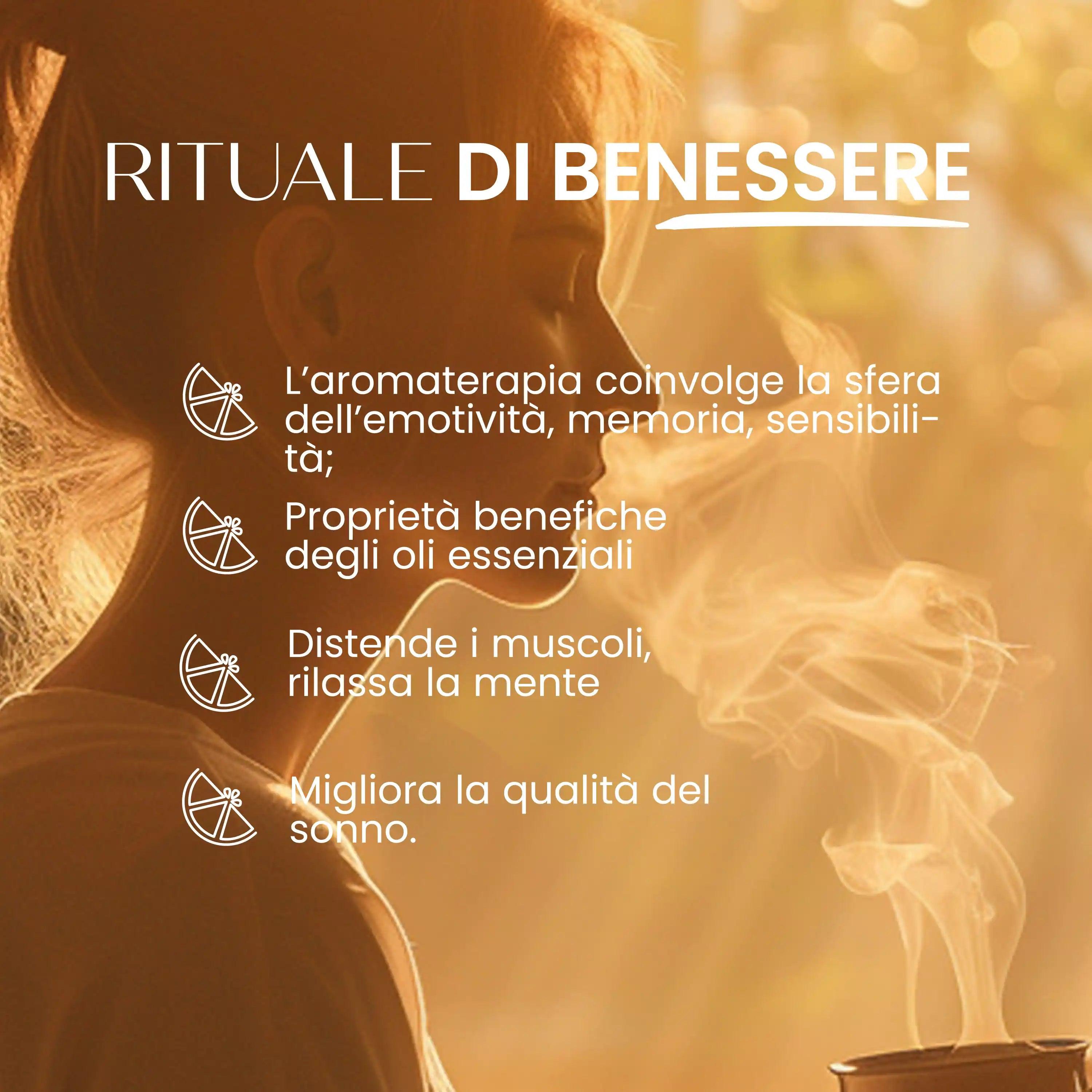 Candela Di Soia Bio Profumo Arancia E Cannella