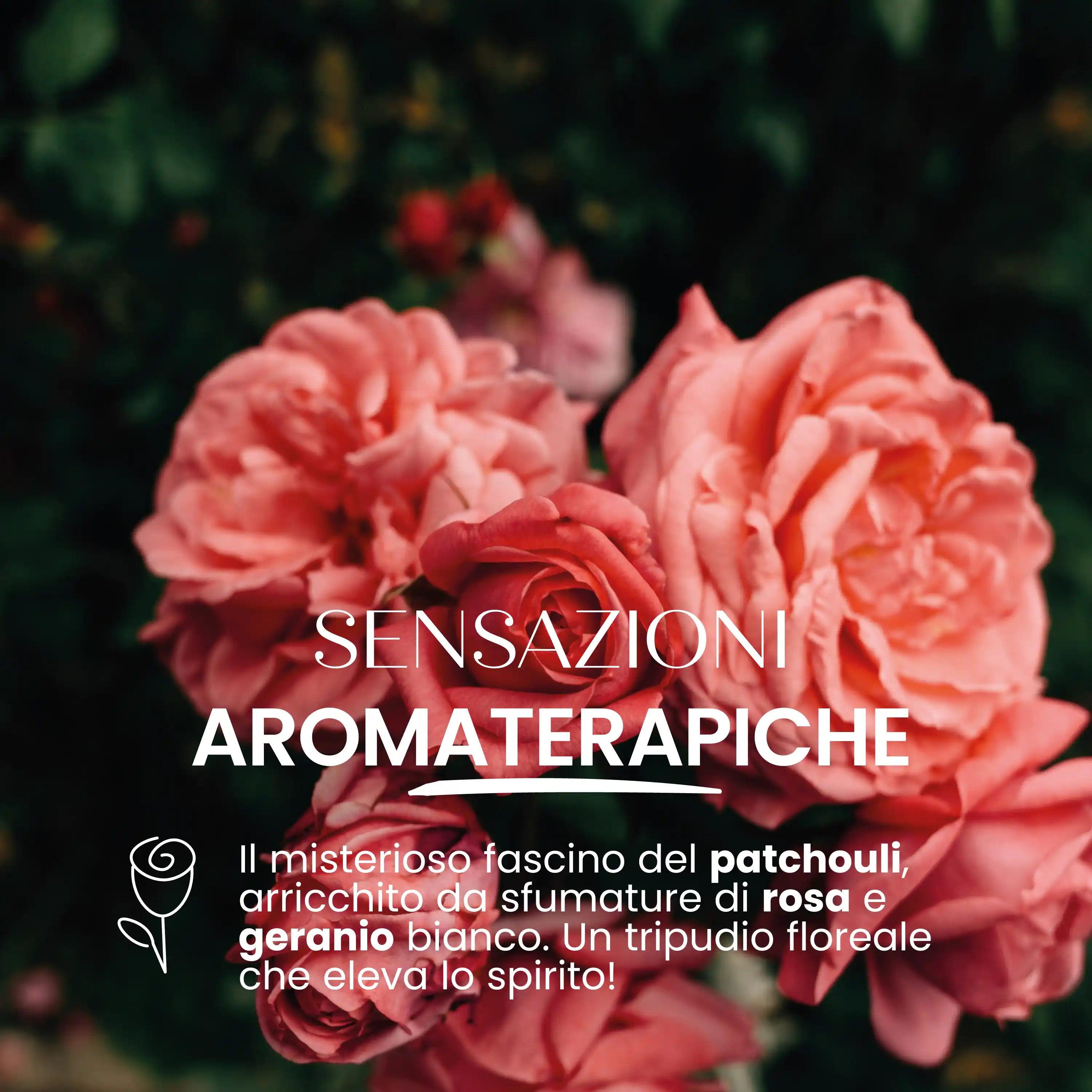 Candela Di Soia Bio Profumo Rosa Damascena