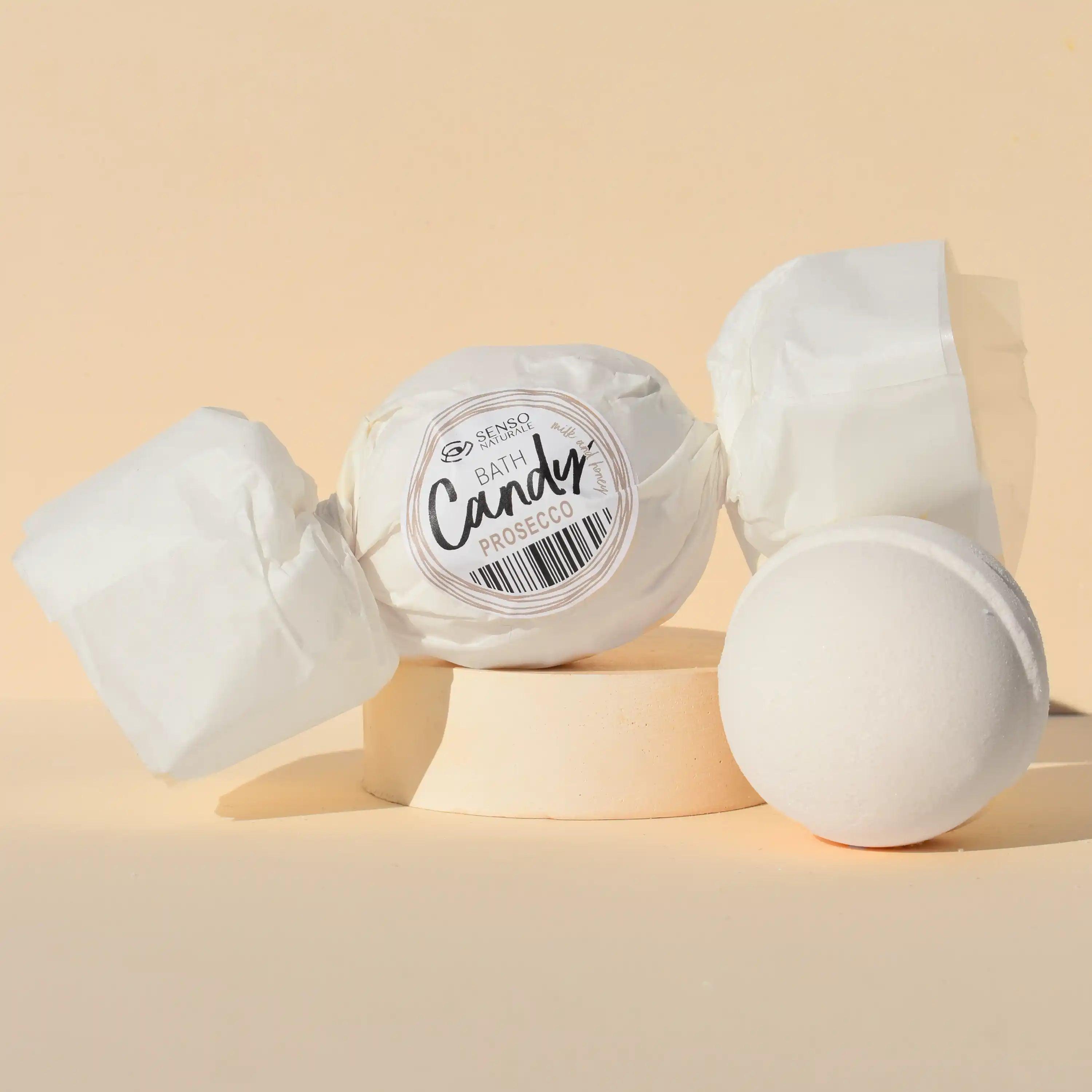 Caramella Bomba Da Bagno Bio Profumo Prosecco