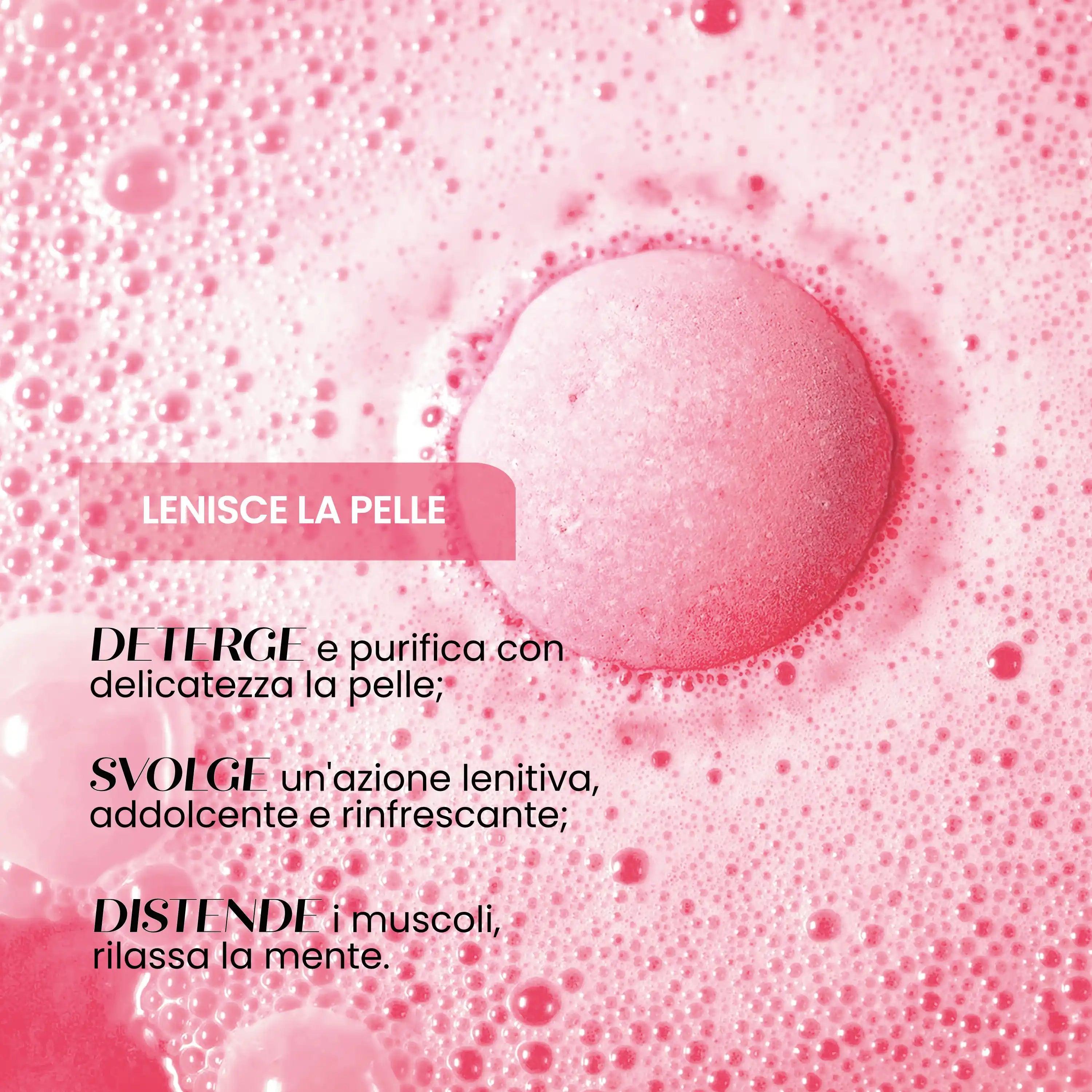 Caramella Bomba Da Bagno Naturale Frutti Tropicali