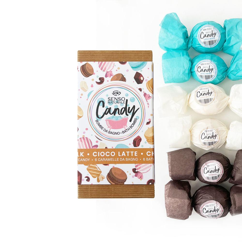 BOX - BATH BOMBS - MILK CHOCOLATE