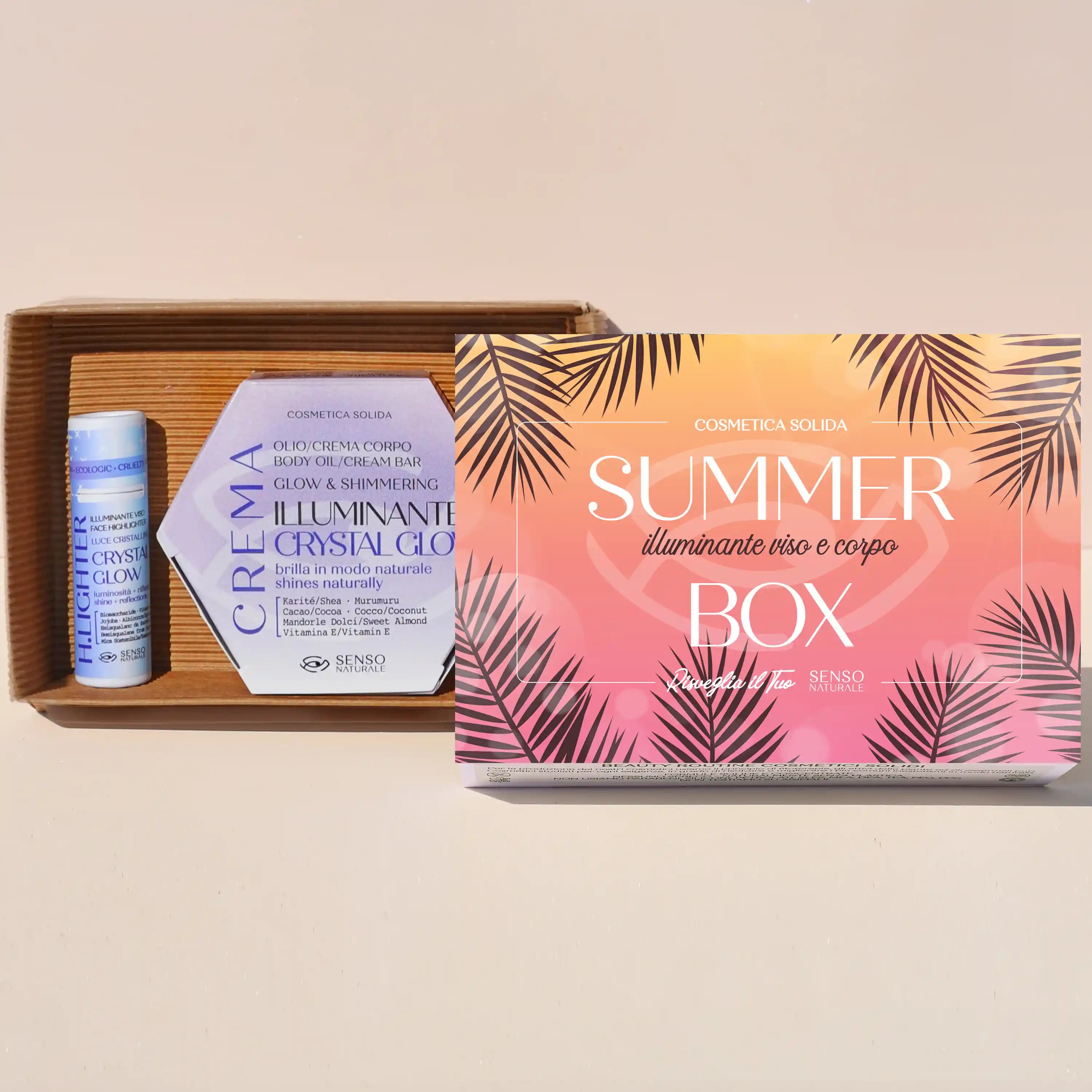 Summer Box CRYSTAL GLOW – Natural Glow Face & Body