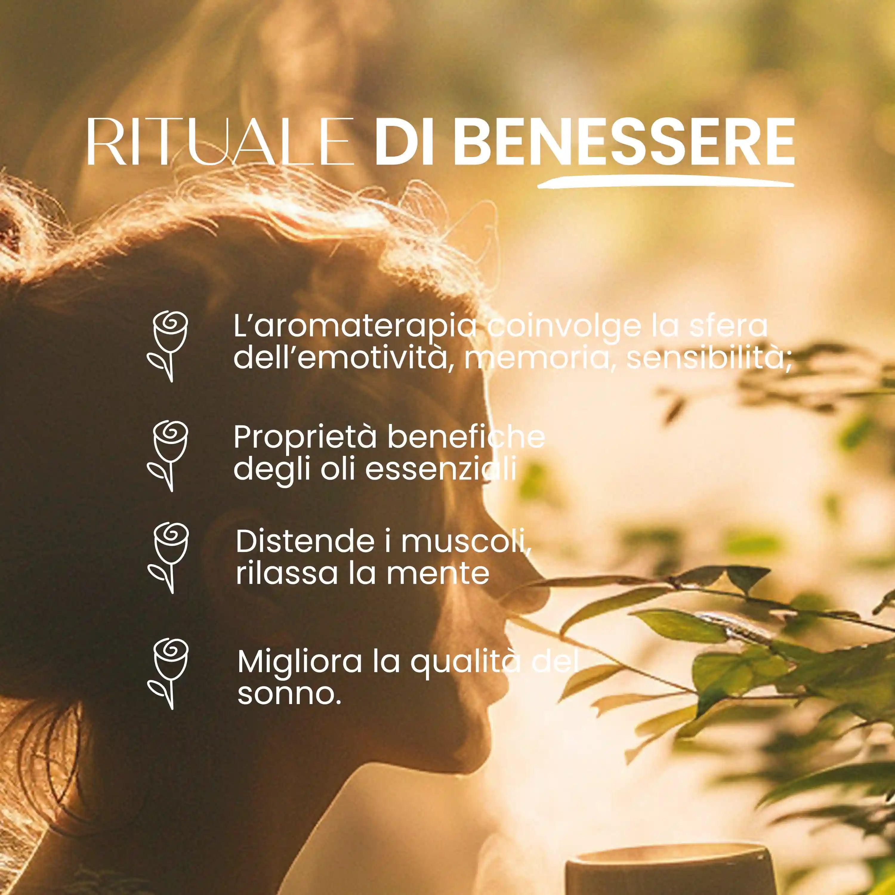 Essenza Solida Rosa Profumata Armonia Naturale Bio