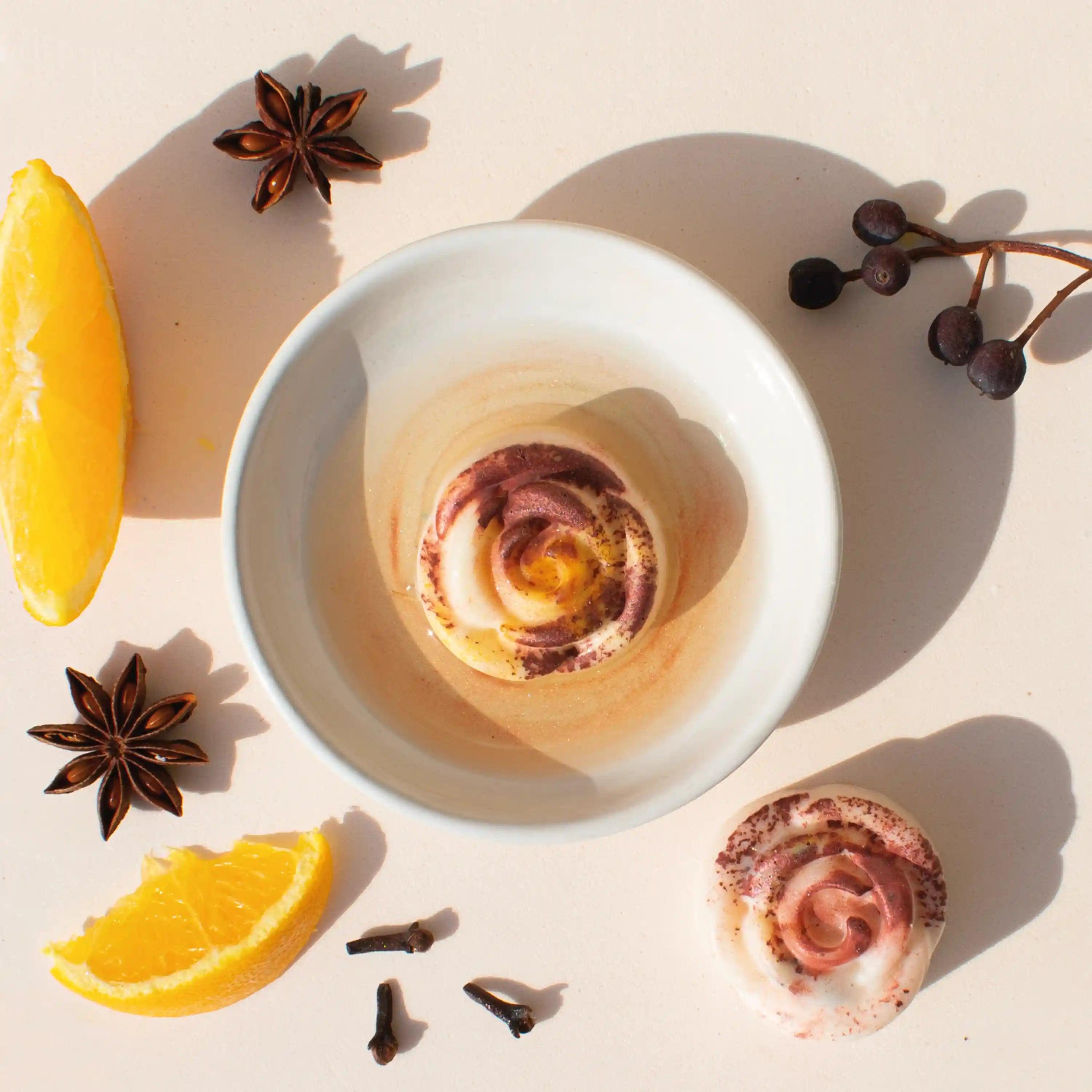 Essenza Solida Rosa Vin Brule Profumo Speziato Bio