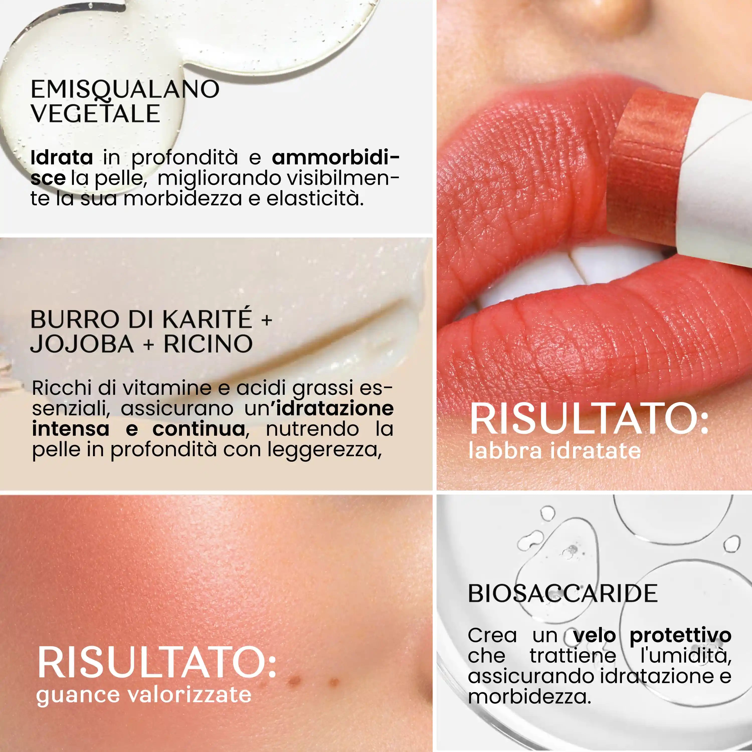 Fard Viso In Stick Ruby Red Effetto Naturale