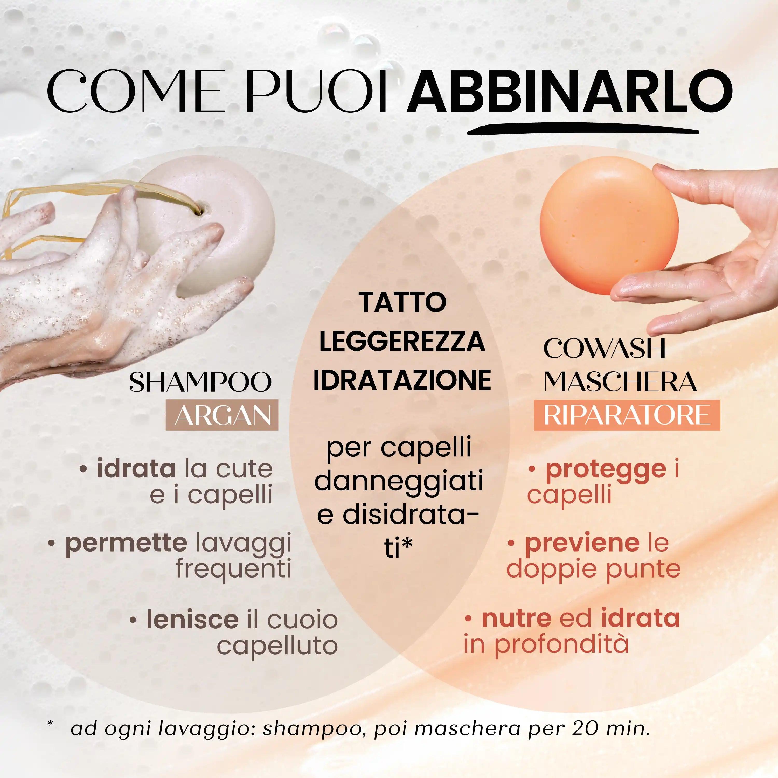 Fito Champú Sólido Calmante de ARGAN - Suave para pieles sensibles