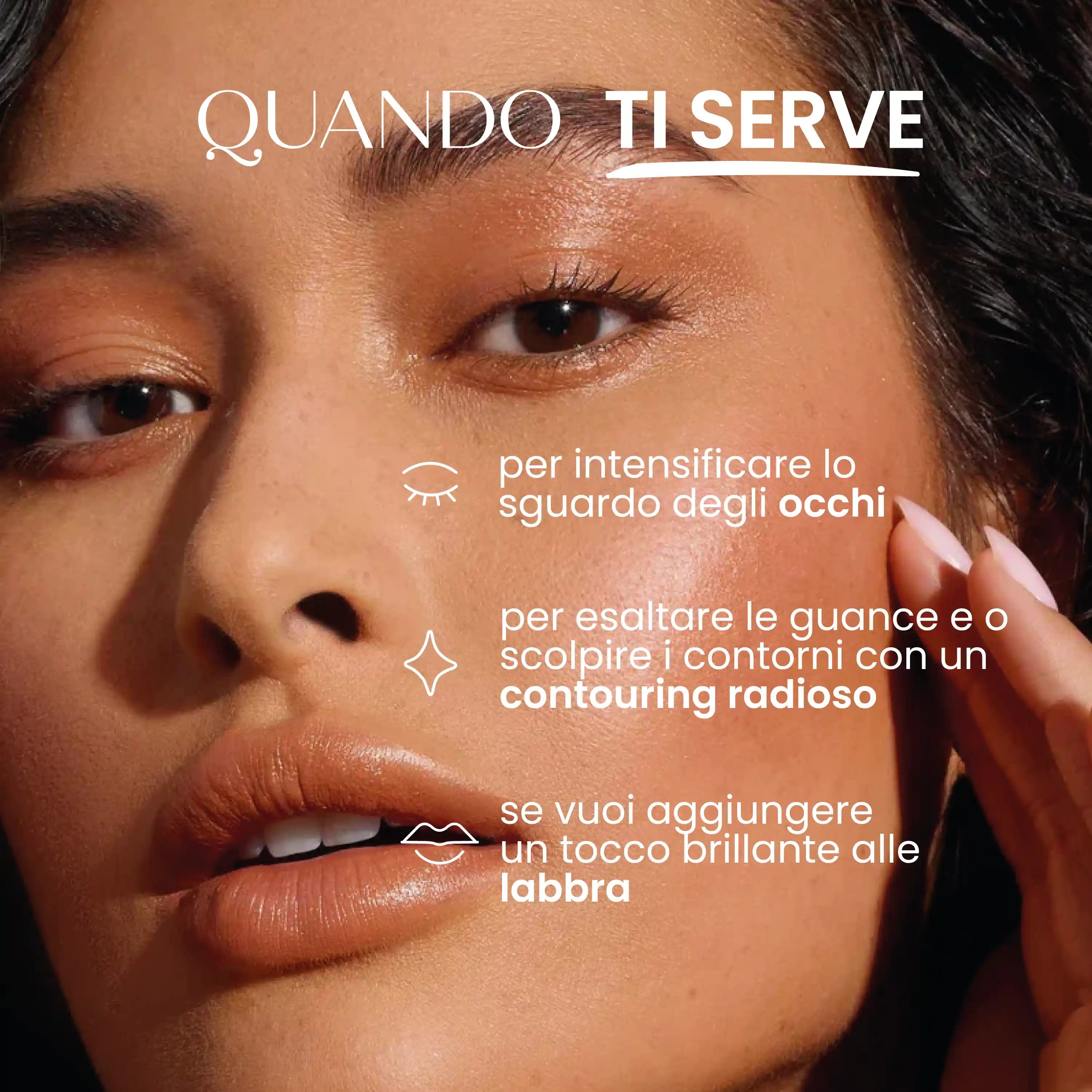 Illuminante Bronze Gold Viso Glow Solare Naturale