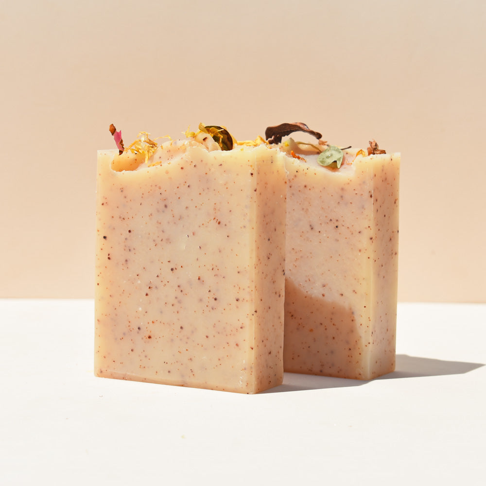 Orange and Cinnamon Body Scrub Balm