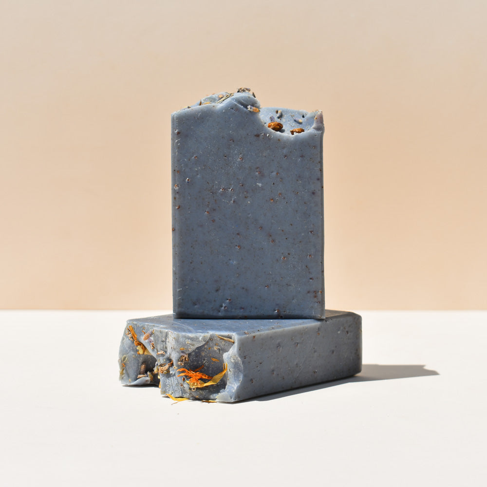 Lavender and Blueberry Body Scrub Balm