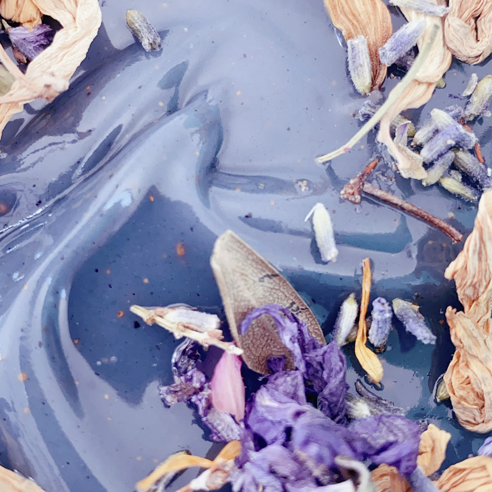 Lavender and Blueberry Body Scrub Balm