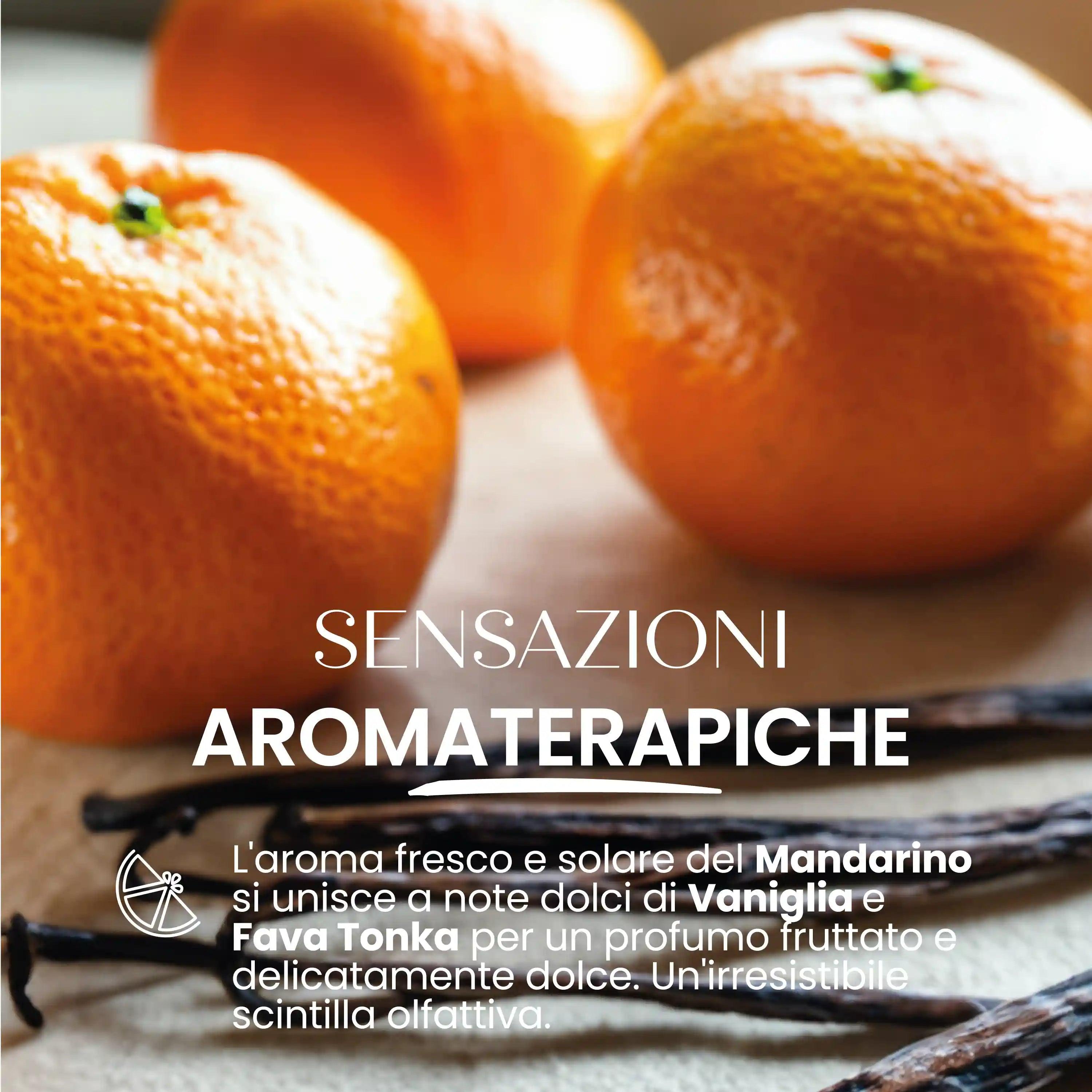 Profumo Solido Bio Rosa Dolce Vaniglia E Mandarino