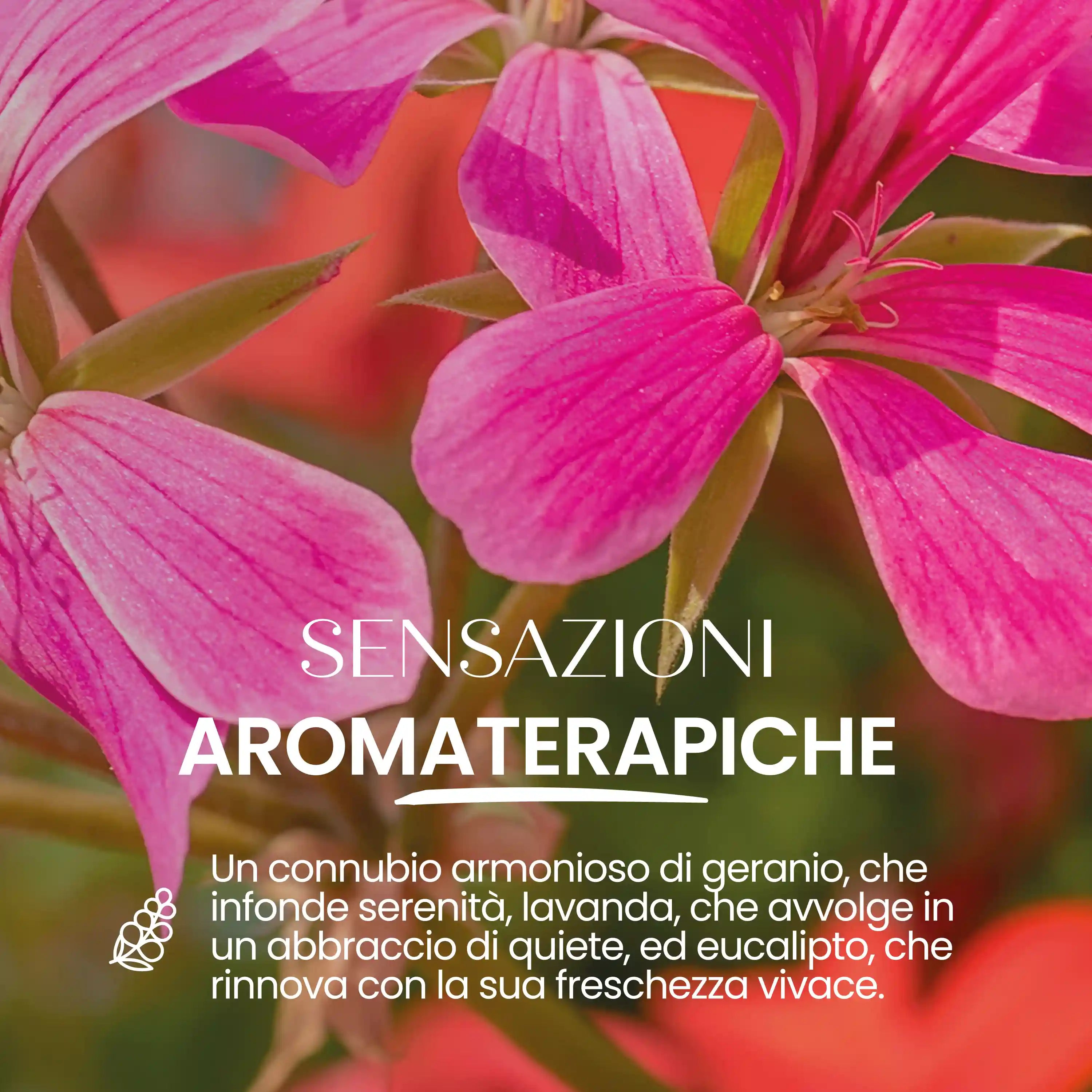 Profumo Solido Bio Rosa Geranio Antizanzare Efficace