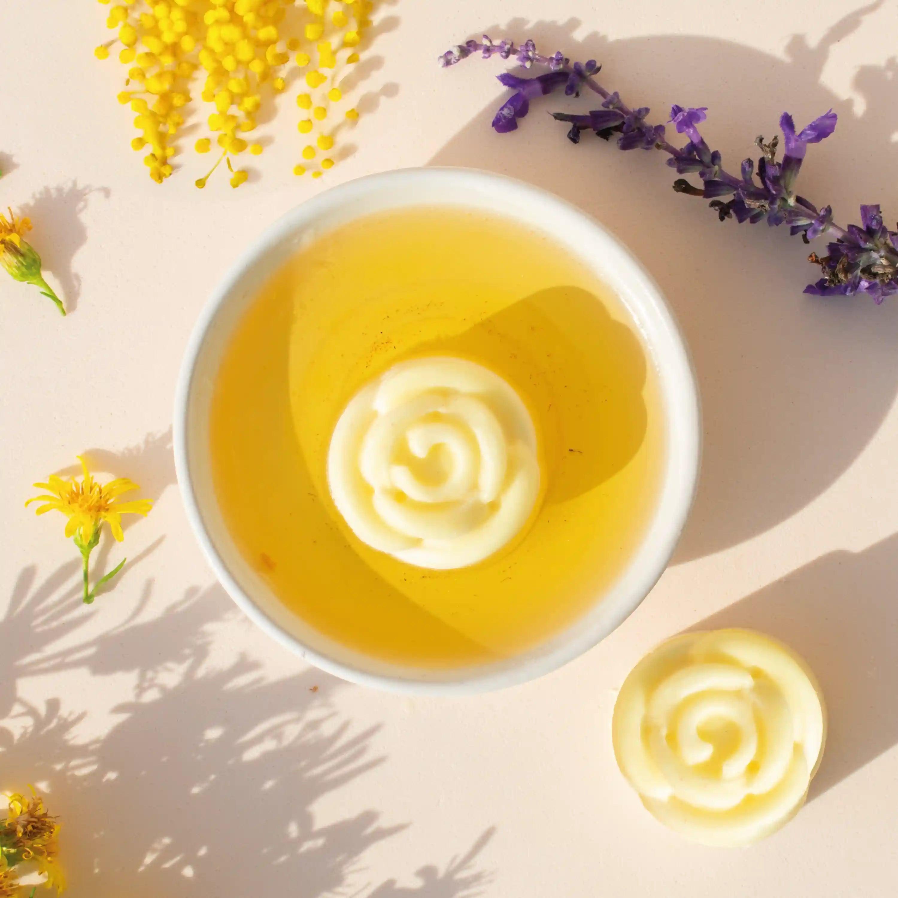 Profumo Solido Naturale Rosa Mimosa Bio Delicata