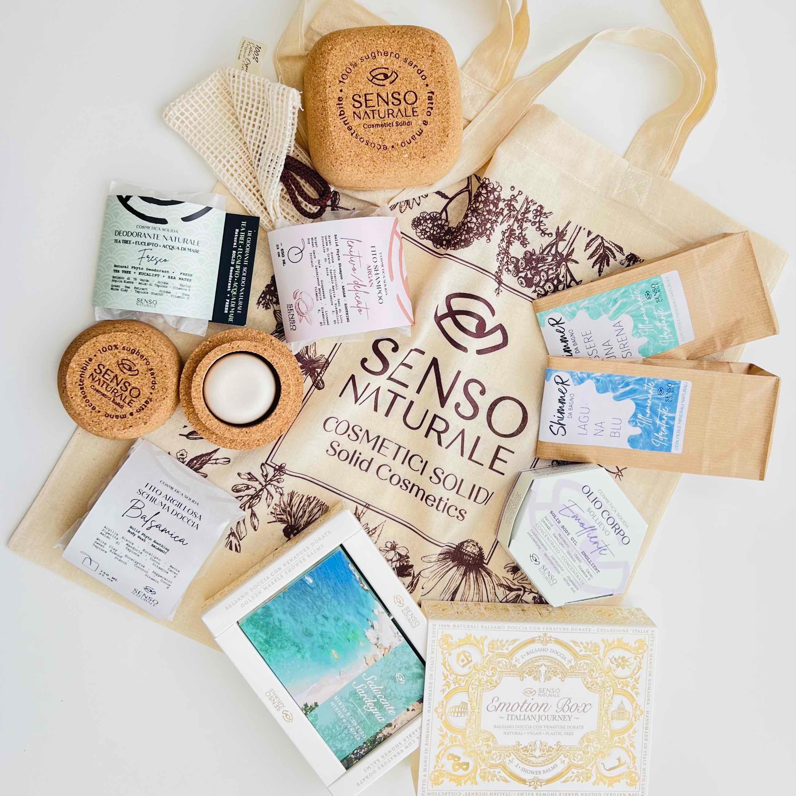 Natural recycled cotton shopper bag