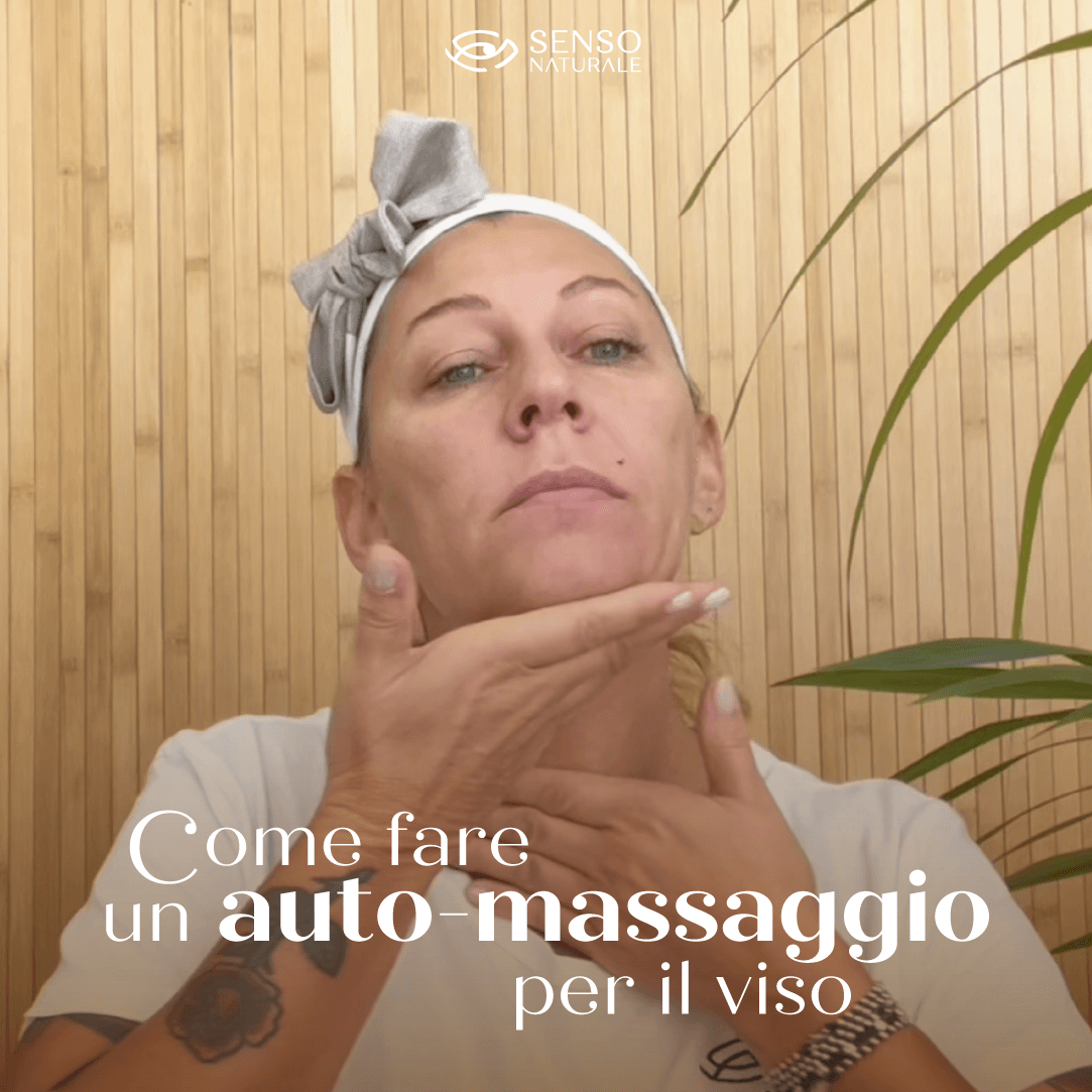 L'AUTO-MASSAGGIO con i sieri solidi viso