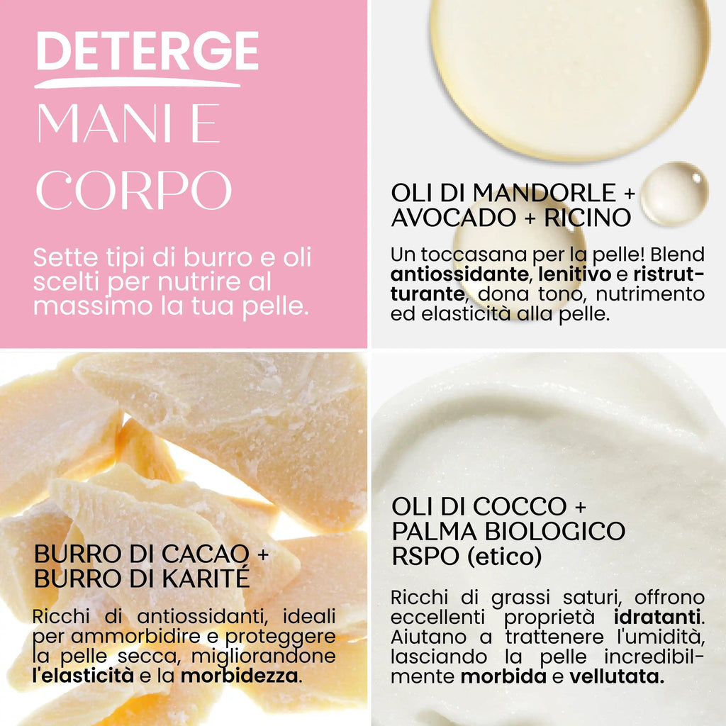 Bagno Schiuma Bio Rosa Damascena Dolce Naturale