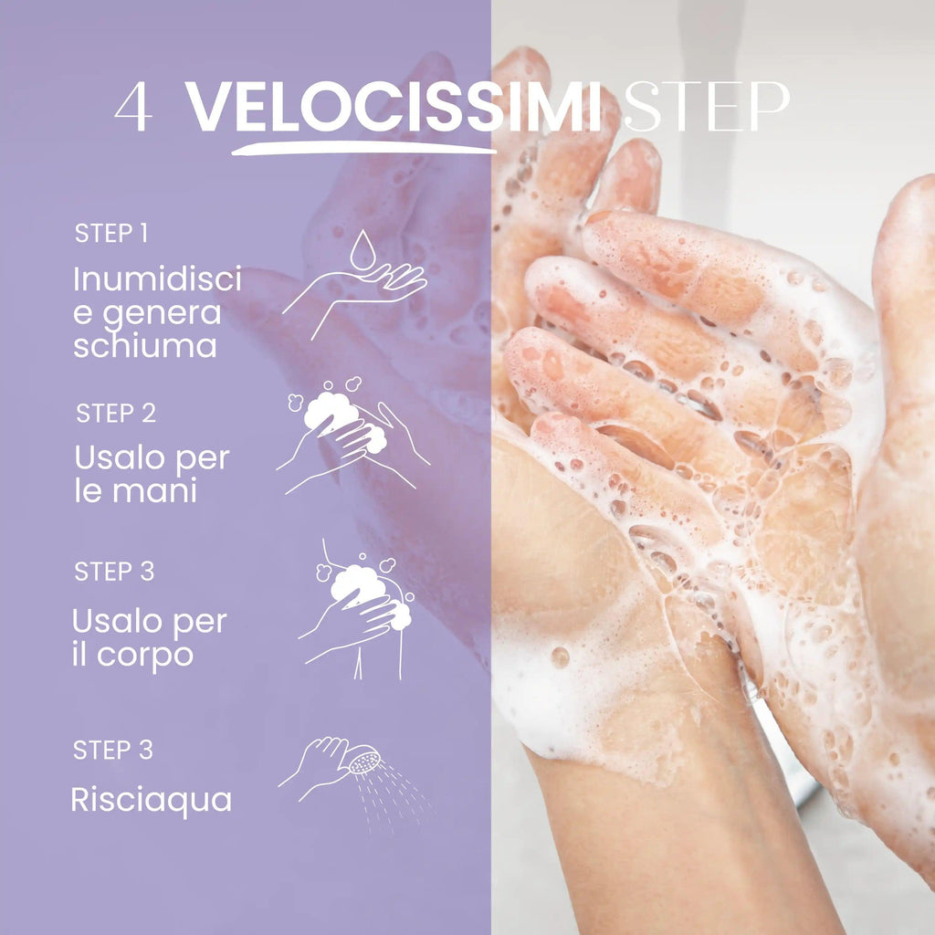 Bagno Schiuma Corpo Profumato Lavanda Bio