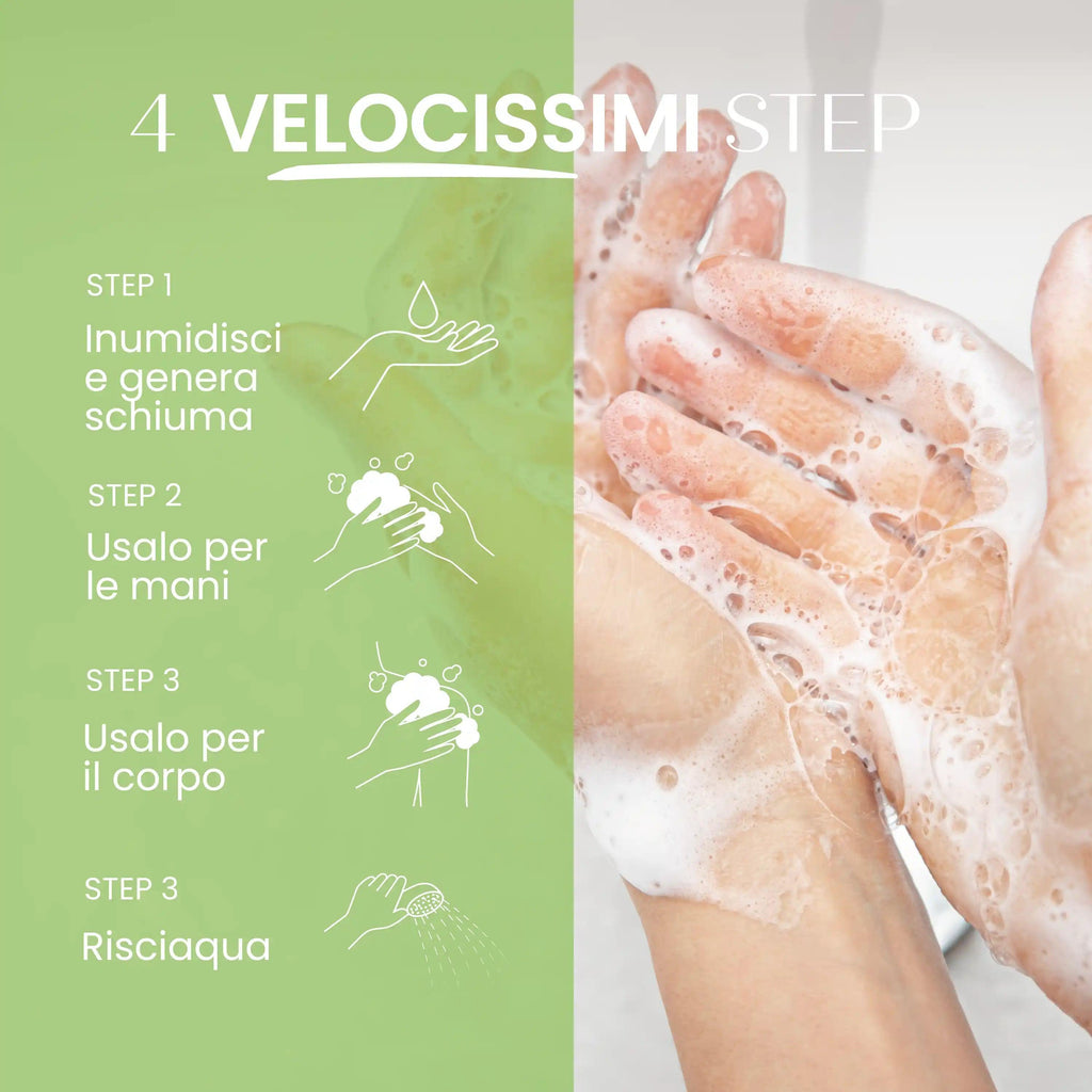 Bagno Schiuma Corpo Profumato Te Matcha Bio