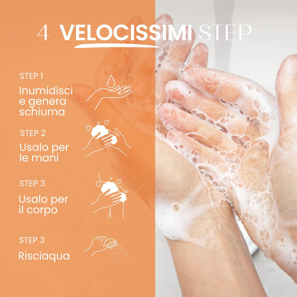 Balsamo Doccia Corpo Profumato Arancia Rossa Bio