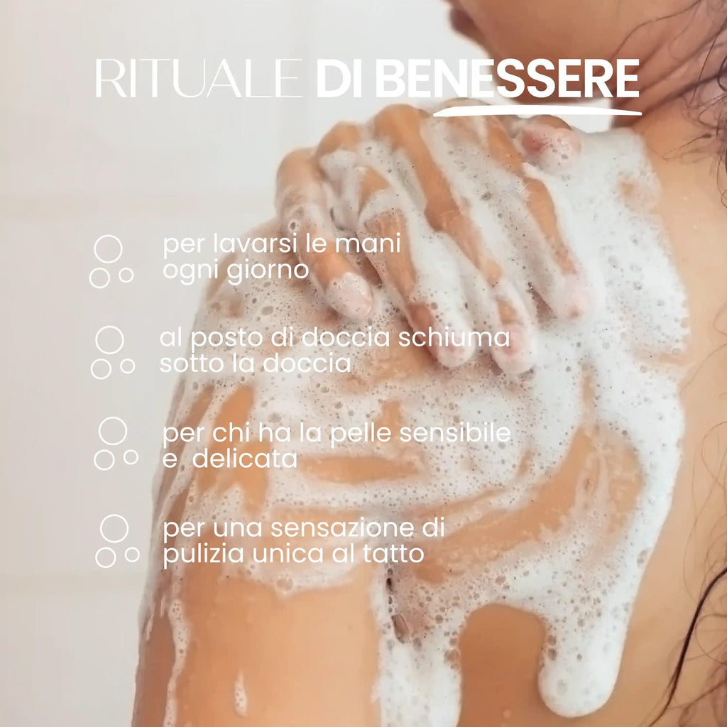 Balsamo Doccia Corpo Rosa Damascena Bio Naturale