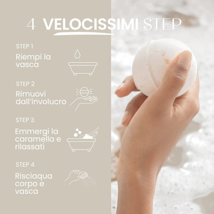 Bomba Da Bagno Al Prosecco A Forma Di Caramella