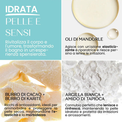 Bomba Da Bagno Bio Caramella Con Latte E Menta