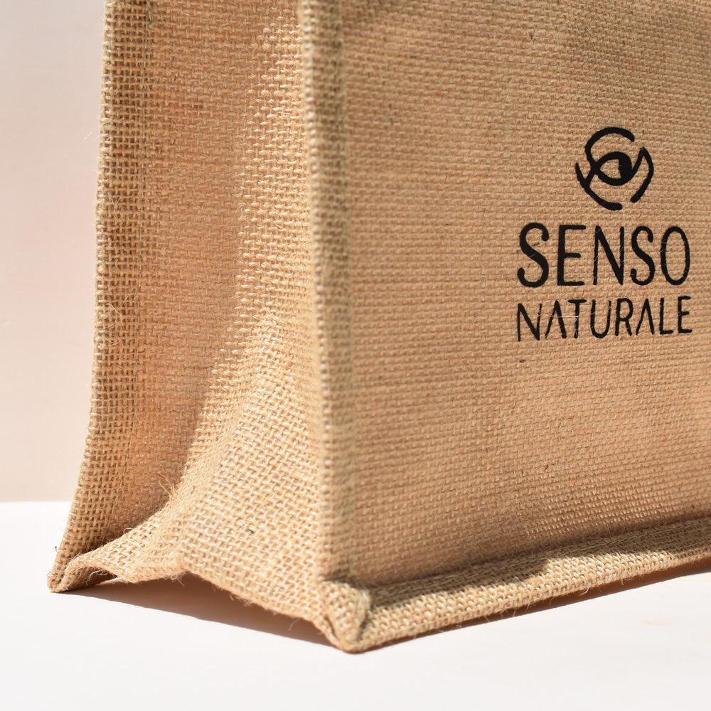 Handbag in Natural Jute