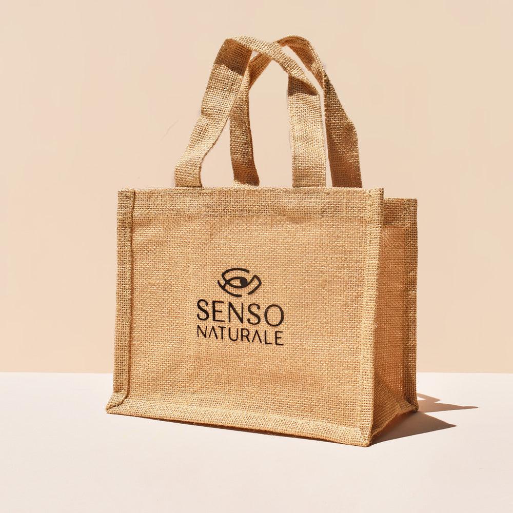 Handbag in Natural Jute