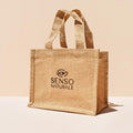 Bolso de yute natural