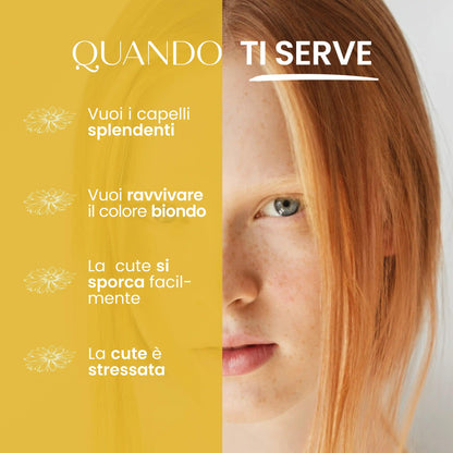 Camomilla E Curcuma Per Riflessi Dorati