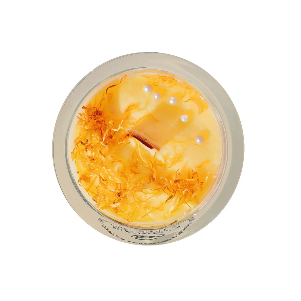 Candela Bio Profumata Mandarino E Vaniglia Naturale
