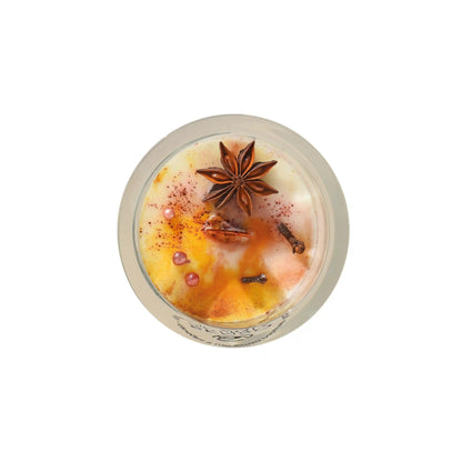 Candela Naturale Bio Profumo Vin Brule Cannella