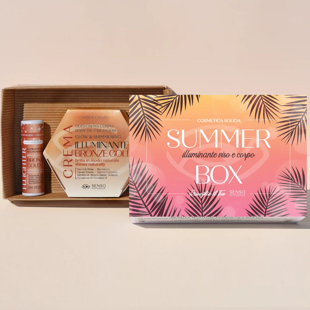 Summer Box BRONZE GOLD – Naturalny Blask Twarzy i Ciała