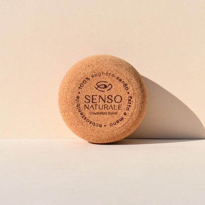 Contenitore porta SHAMPOO solido in sughero GRANDE