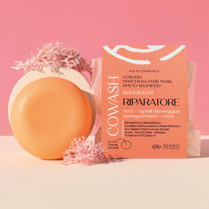 Cowash Maschera Balsamo 3 In 1 Con Astaxantina Bio
