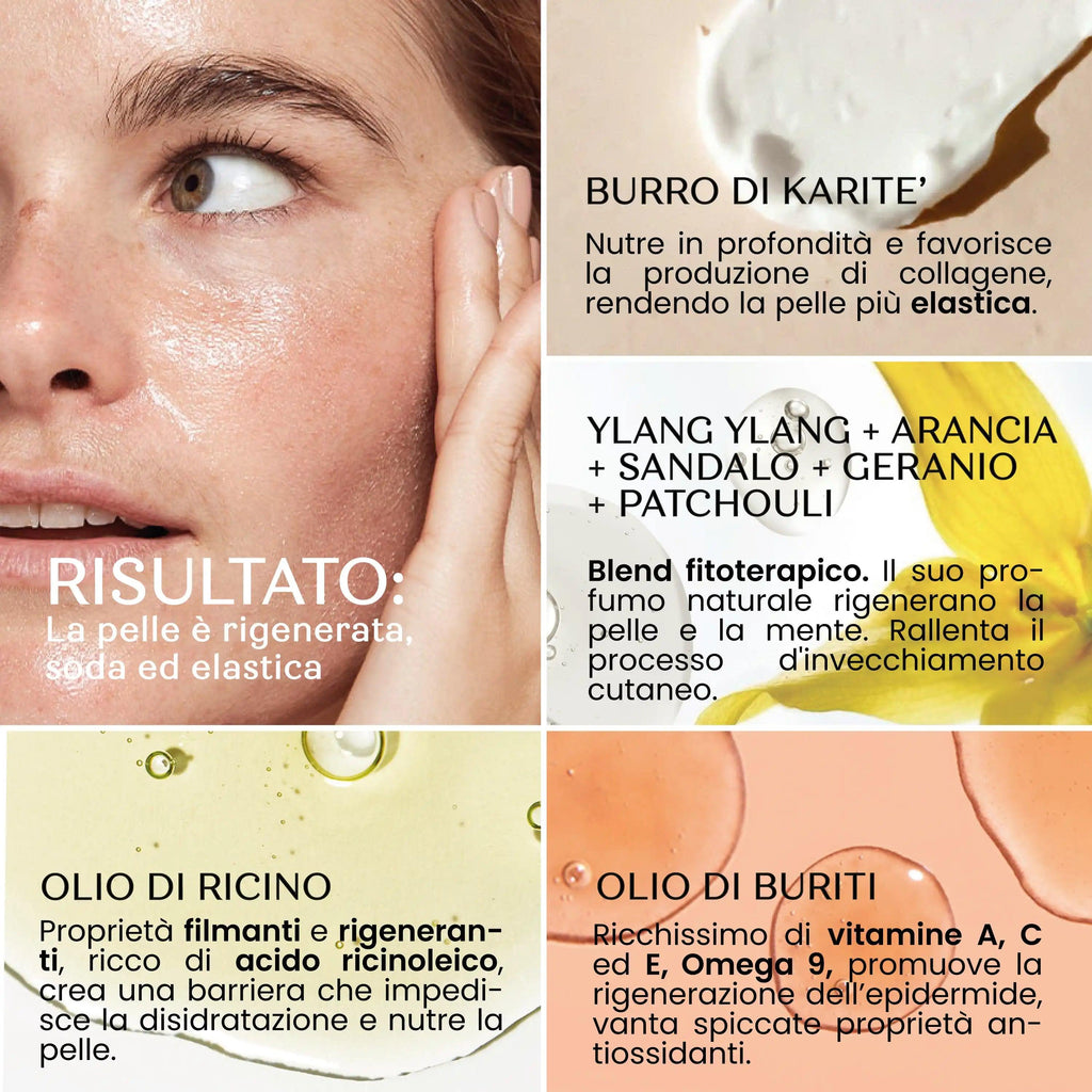 Crema Viso Nutriente Antiage Rinnovamento Cellulare