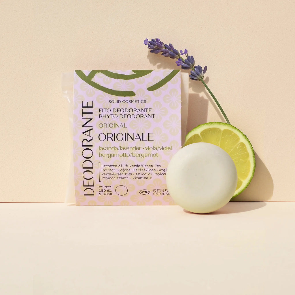 Deodorante Solido Naturale Lavanda Bergamotto