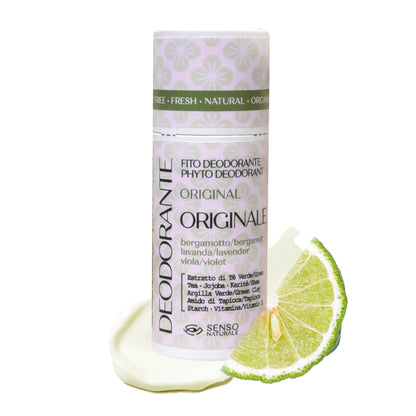 Desodorante natural perfumado ORIGINAL LAVANDA + BERGAMOTA + VIOLETA [formato STICK]