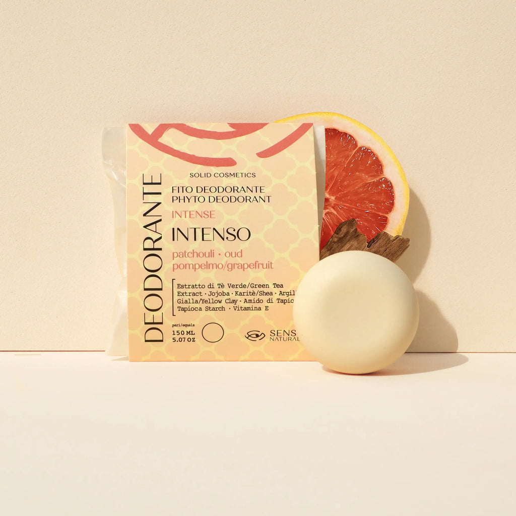 Deodorante Solido Naturale Oud Pompelmo Patchouli
