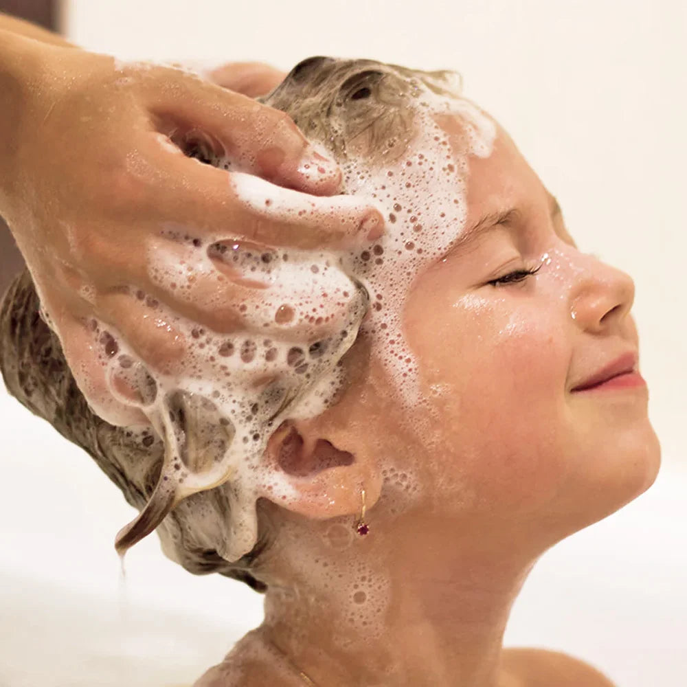 Doccia shampoo solido naturale per bambini 2 in 1, corpo e capelli