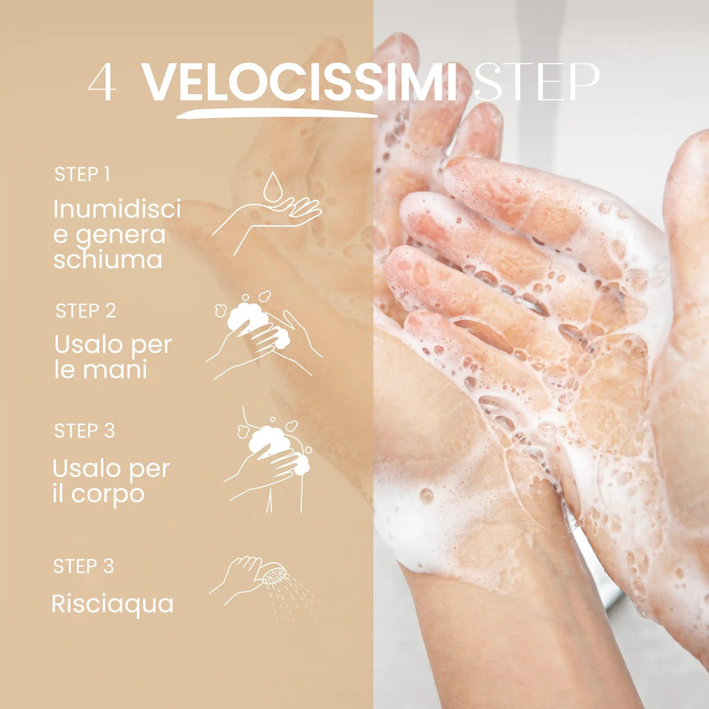 Doccia Corpo Naturale Latte E Miele Bio Nutriente