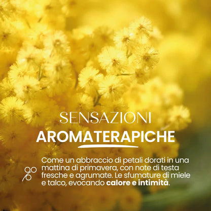 Essenza Solida Rosa Profumata Mimosa Bio Naturale