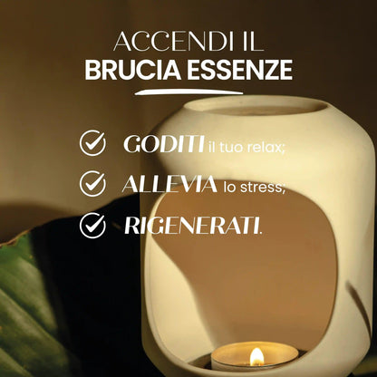 Essenza Solida Rosa Profumata Pino Ginepro Naturale Bio