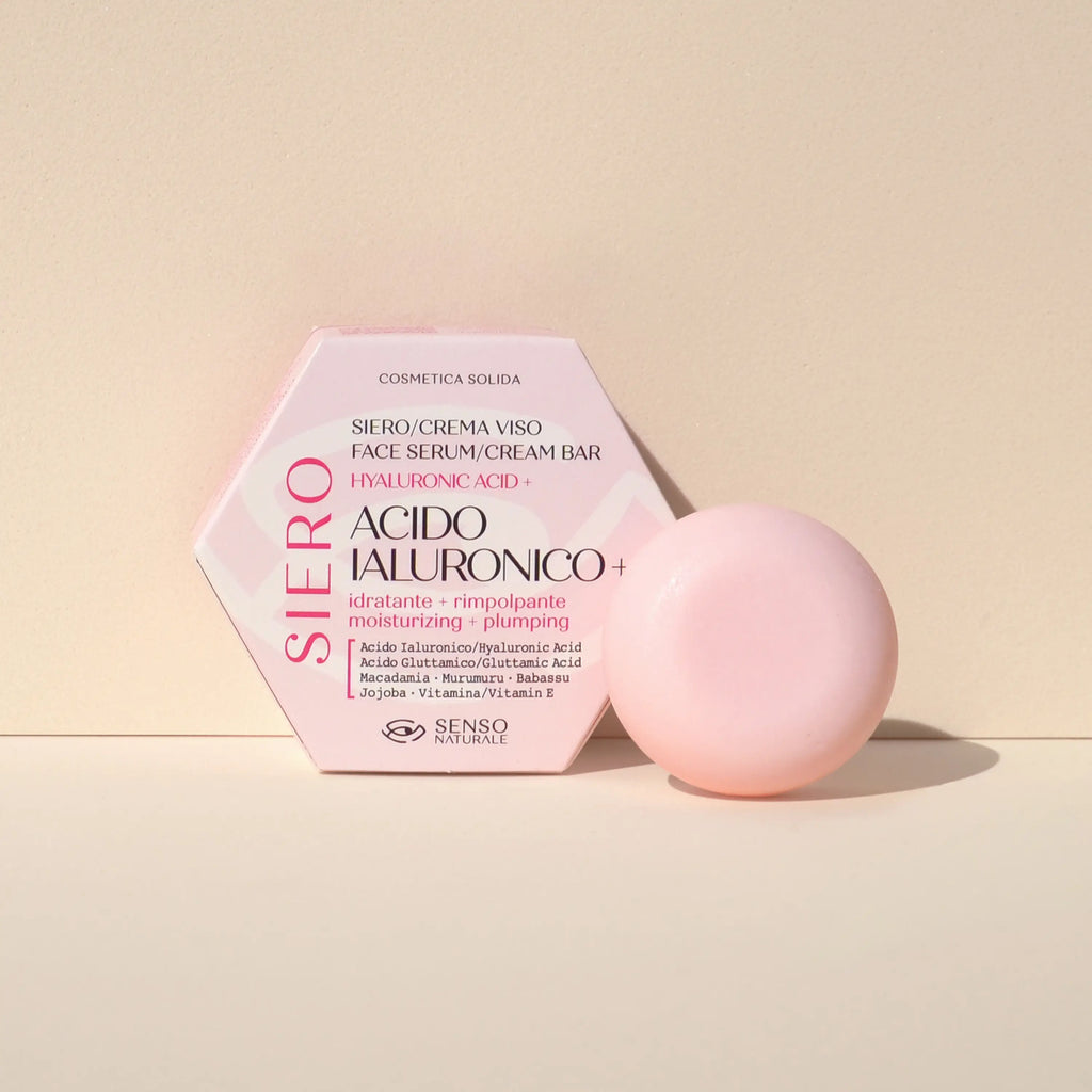 Idratazione viso con acido ialuronico naturale