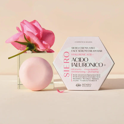 Idratazione viso con acido ialuronico naturale