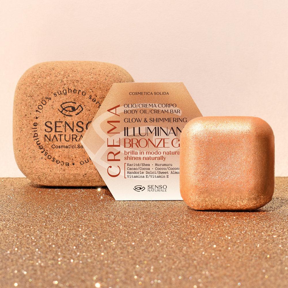 BRONZE GOLD Solid Body Oil + Cork Container [PACK]